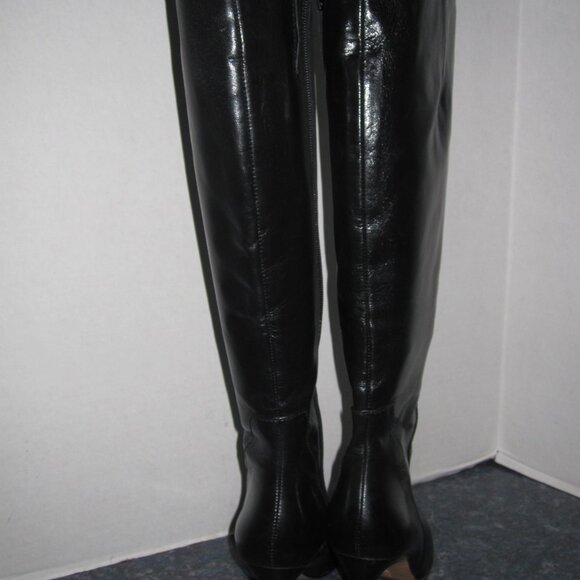Nine West Knee High Leather "Moyen" Boots - Size 6M. - Picture 6 of 16